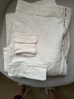 TNACream Cargo Pants with Flap Pockets